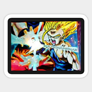 Gohan's Kamehameha Sticker